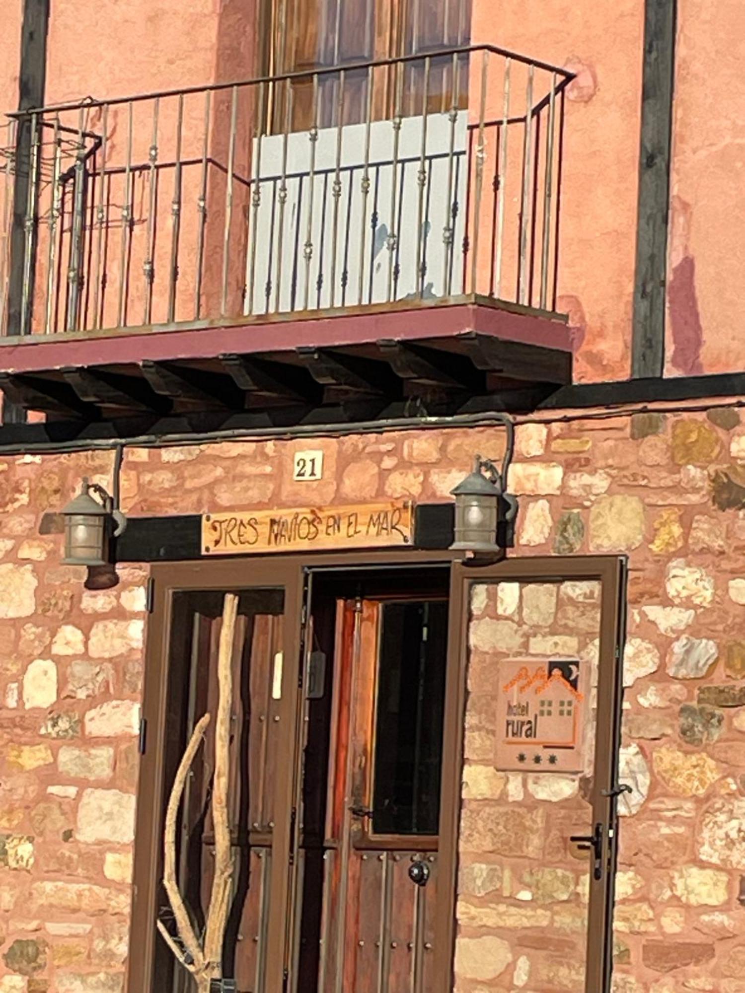 Tres Navios En El Mar Casa Rural De 10 Habitaciones Con Bano Individual Precios Web Montejo de Tiermes Kültér fotó
